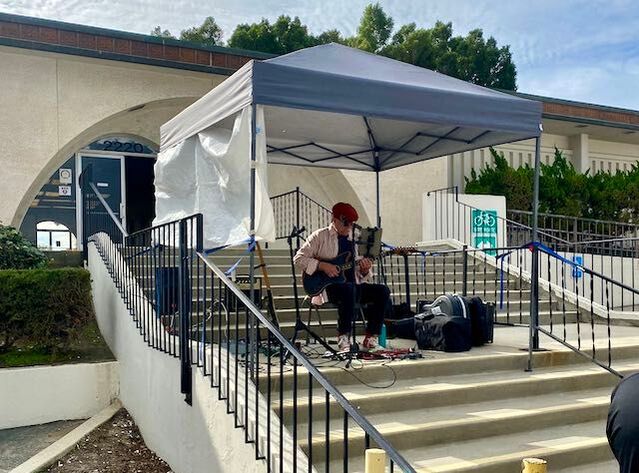 Musician at Camarillo Farmers Market